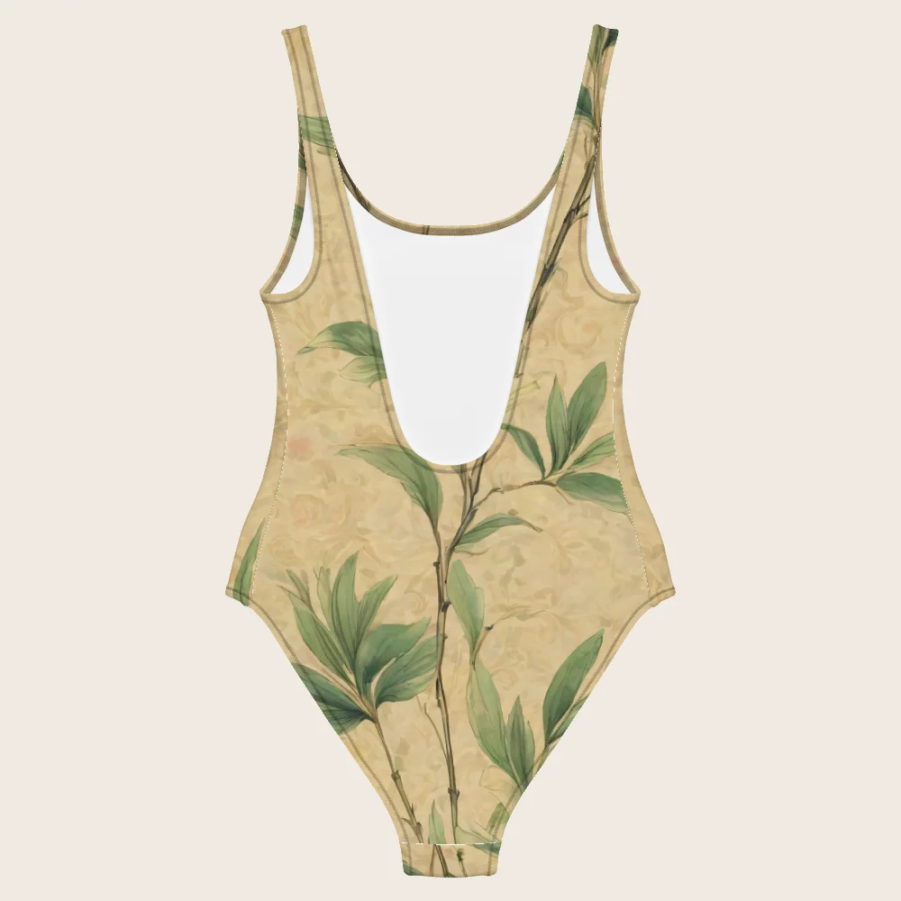 One-Piece Swimsuit on model