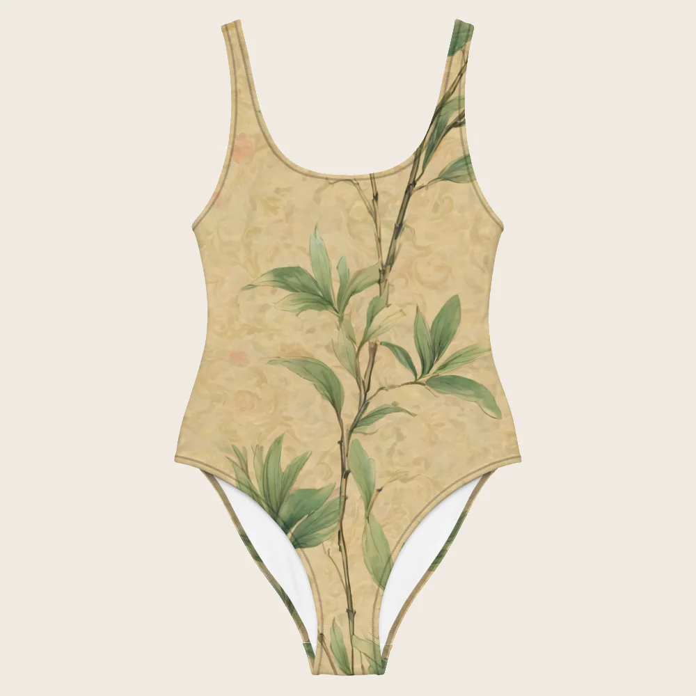 One-Piece Swimsuit on model