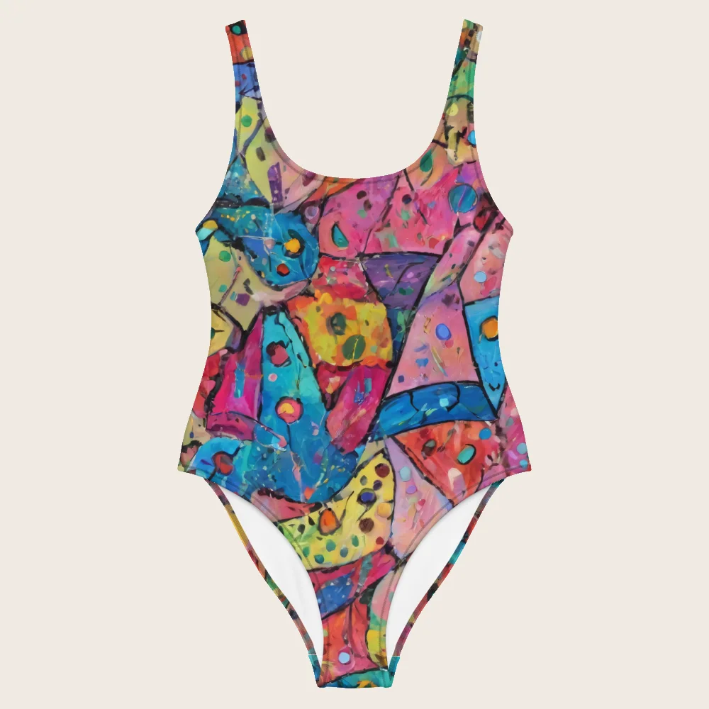 One-Piece Swimsuit on model