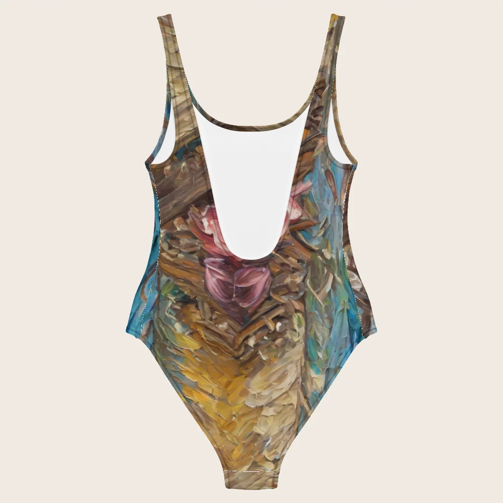 One-Piece Swimsuit on model