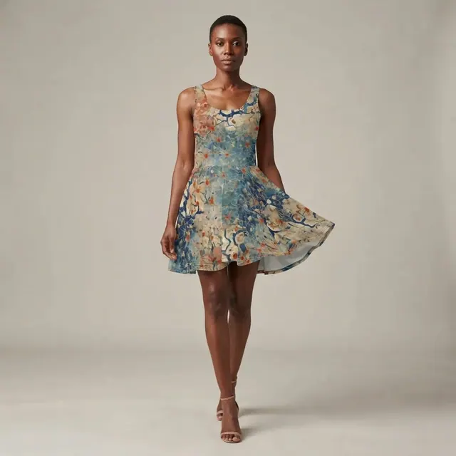 Skater Dress, one-of-one design 3573F153