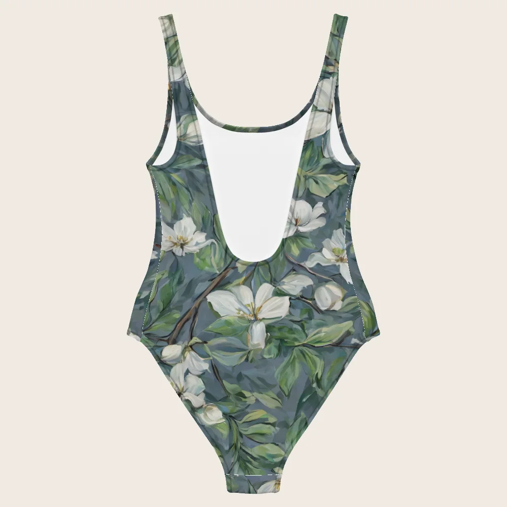 One-Piece Swimsuit on model
