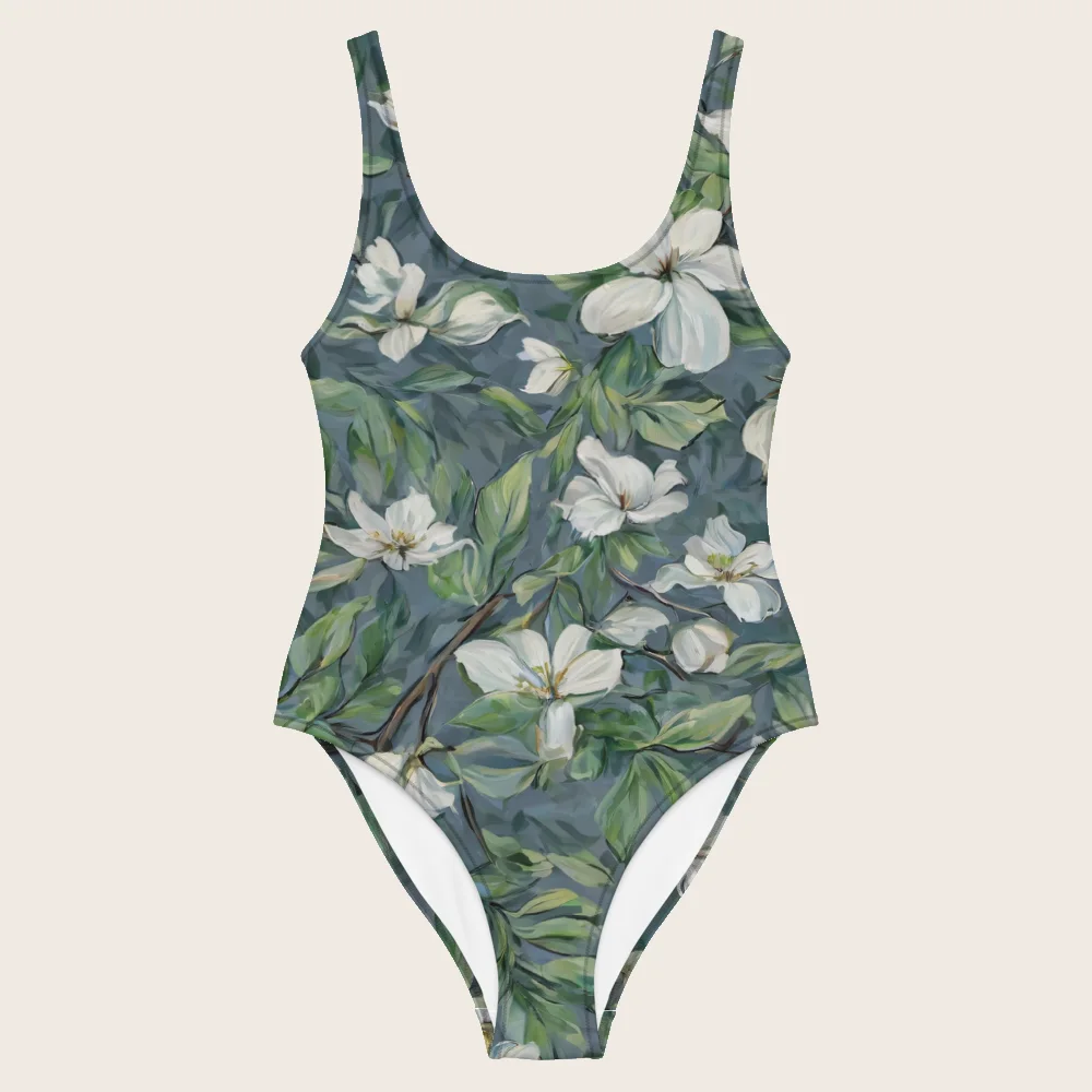 One-Piece Swimsuit on model