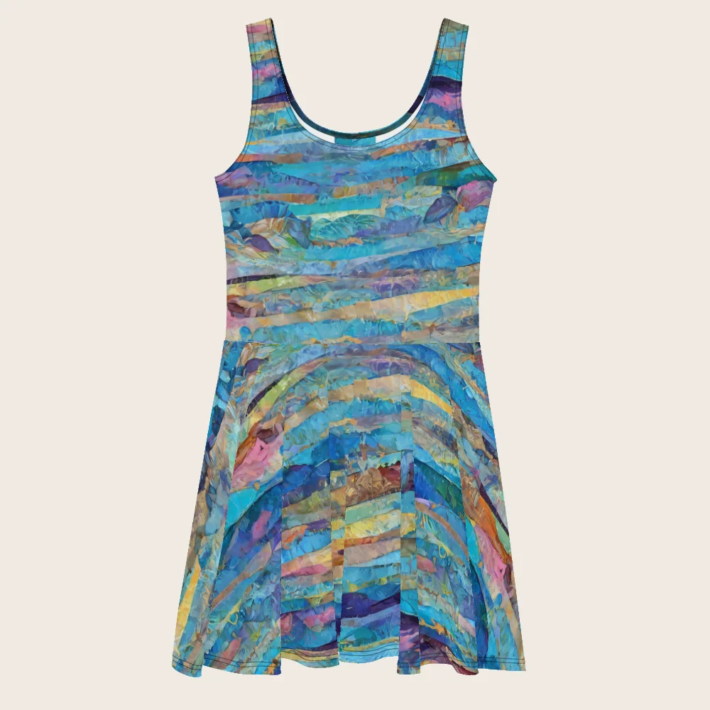 Skater Dress on model