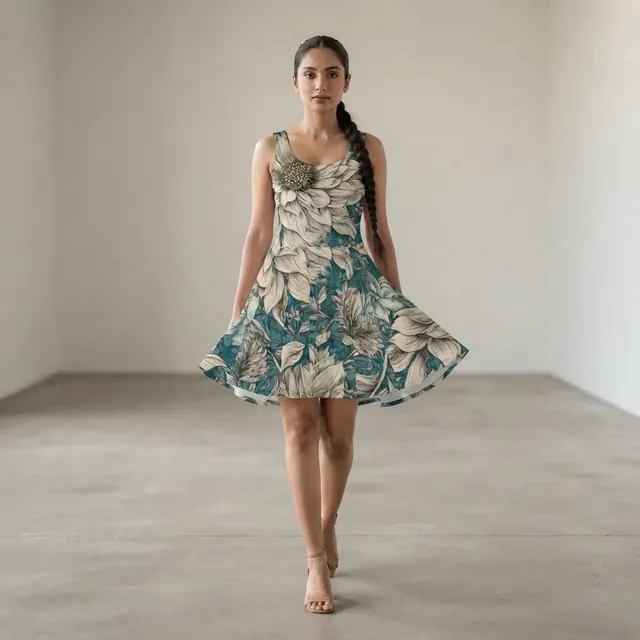 Skater Dress, one-of-one design 930AD0E2