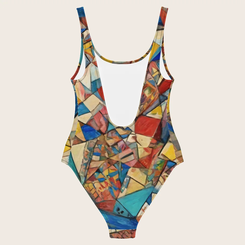 One-Piece Swimsuit on model