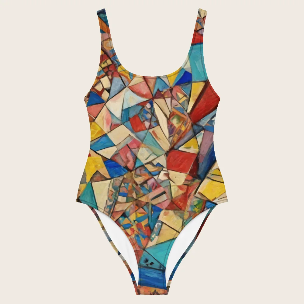 One-Piece Swimsuit on model