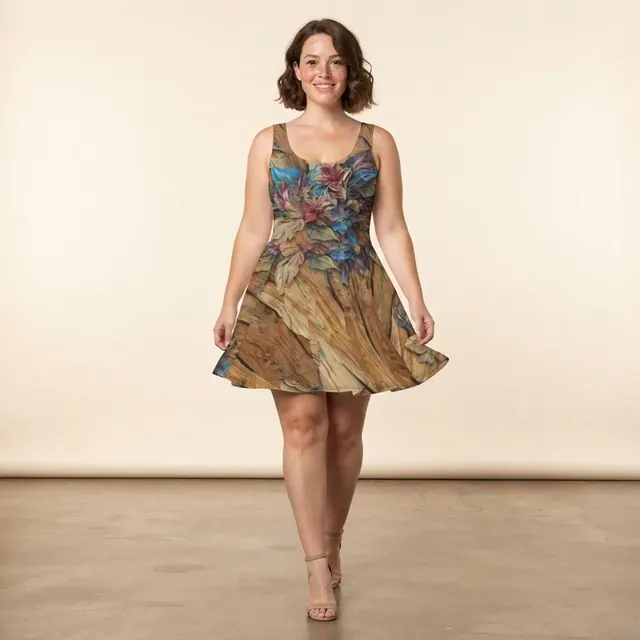 Skater Dress, one-of-one design 99C1EB56