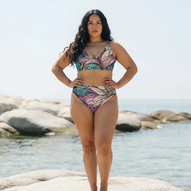 High-Waisted Bikini, one-of-one design A5A571D5