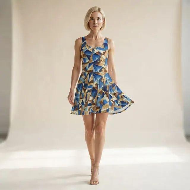 Skater Dress, one-of-one design 44FB163B