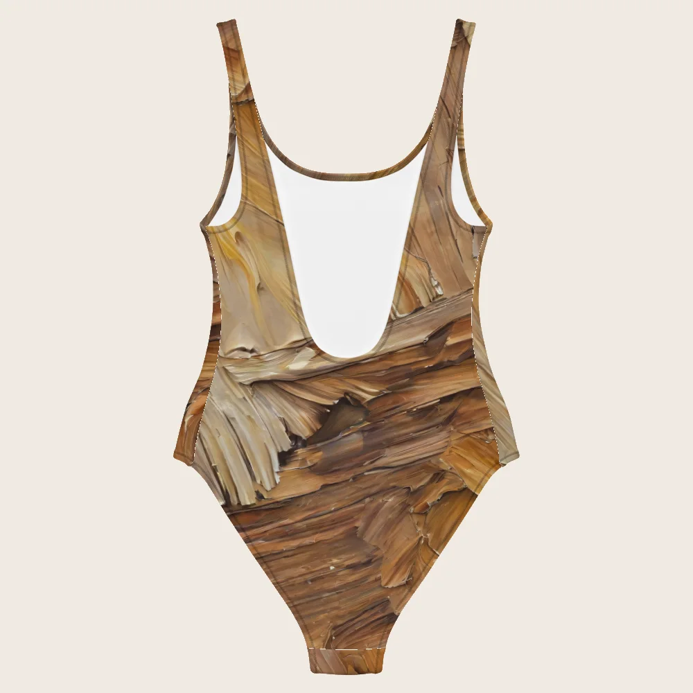 One-Piece Swimsuit on model