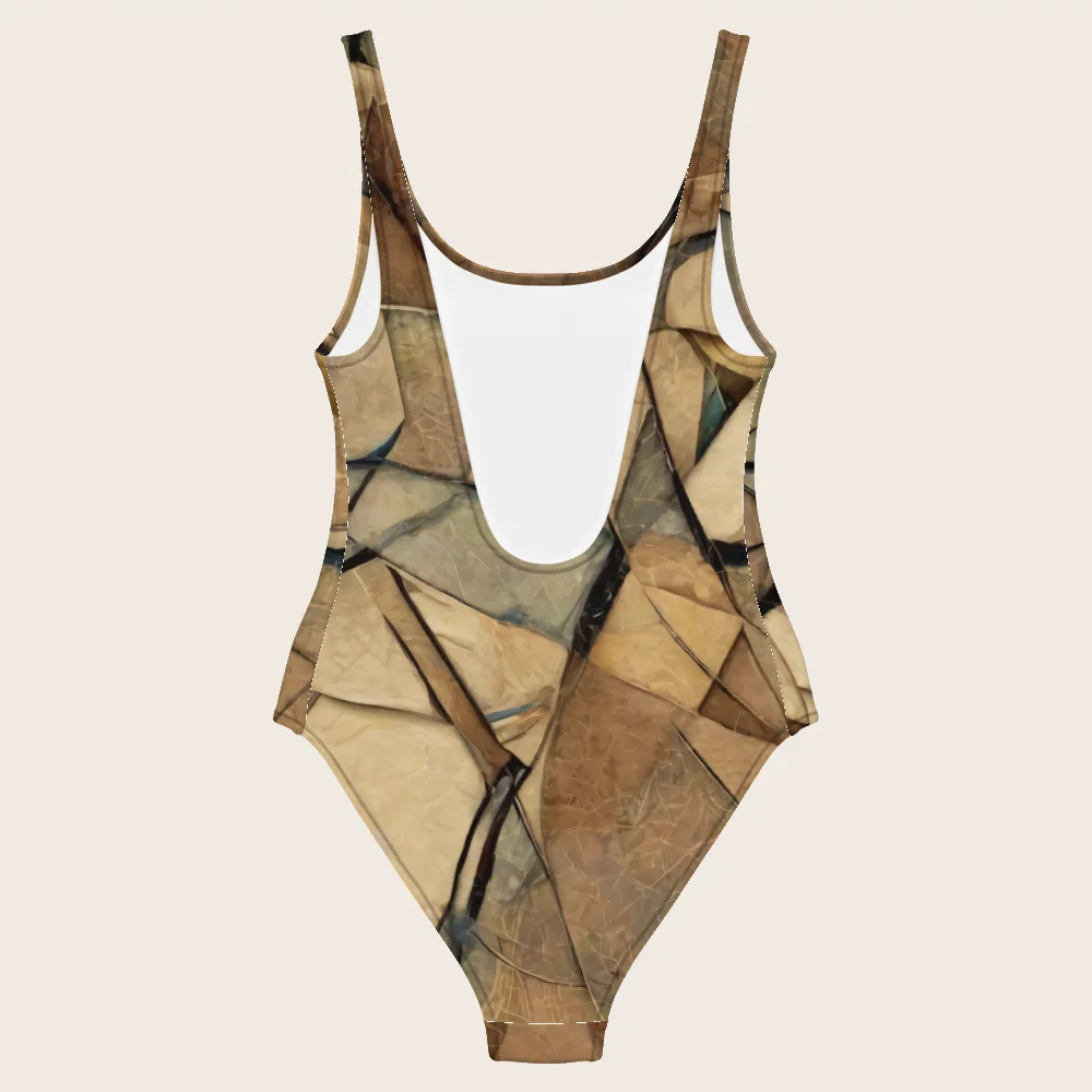 One-Piece Swimsuit on model