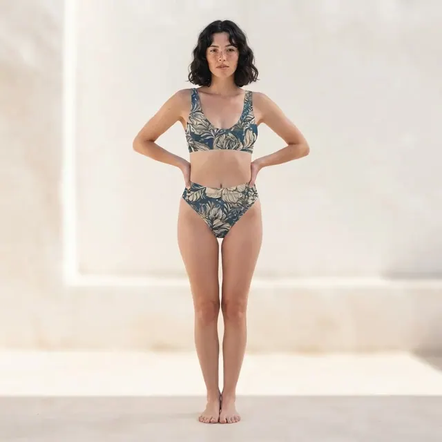 High-Waisted Bikini, one-of-one design 47FF5BD2