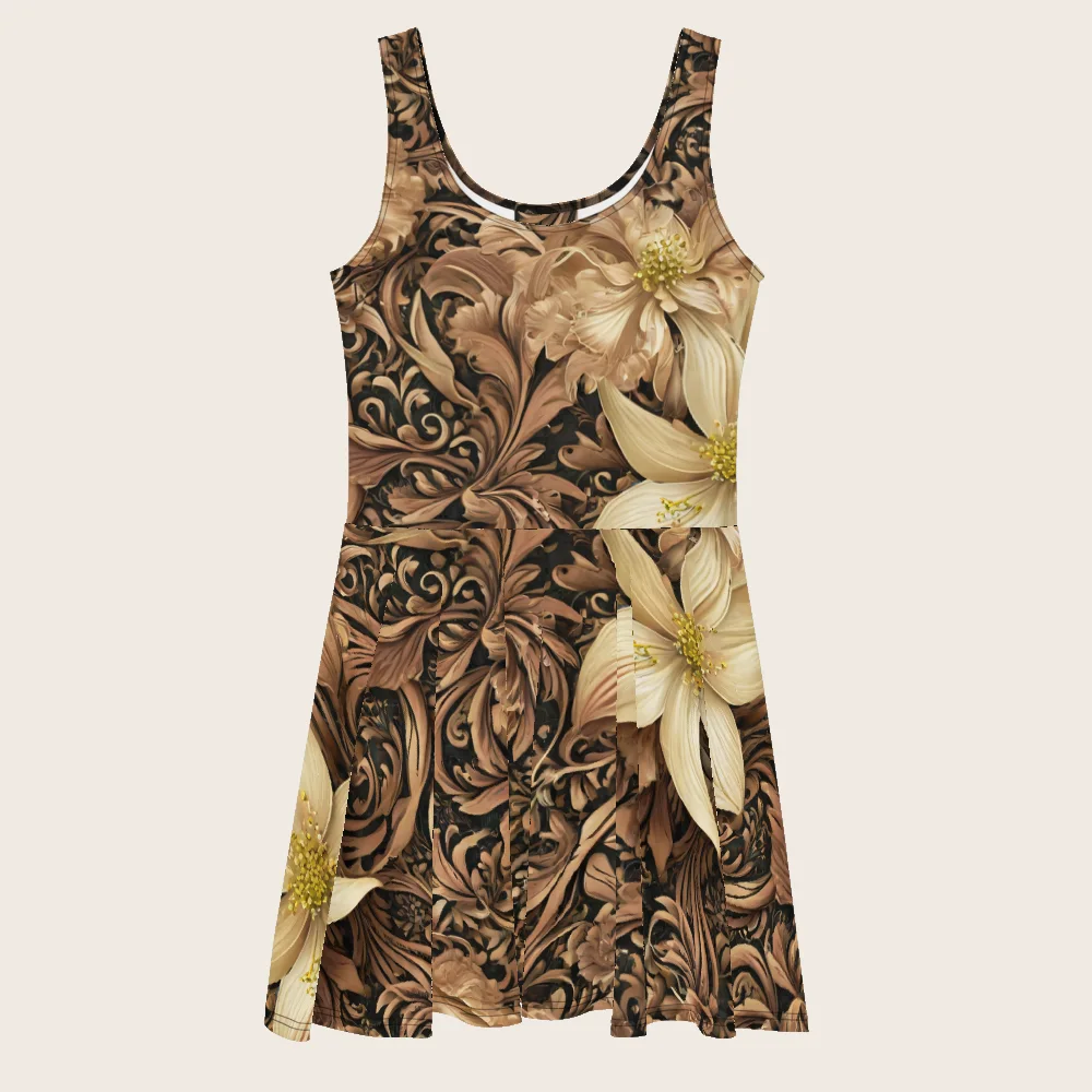 Skater Dress on model