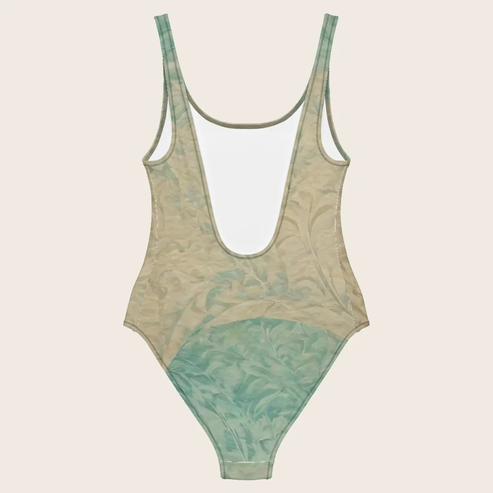 One-Piece Swimsuit on model