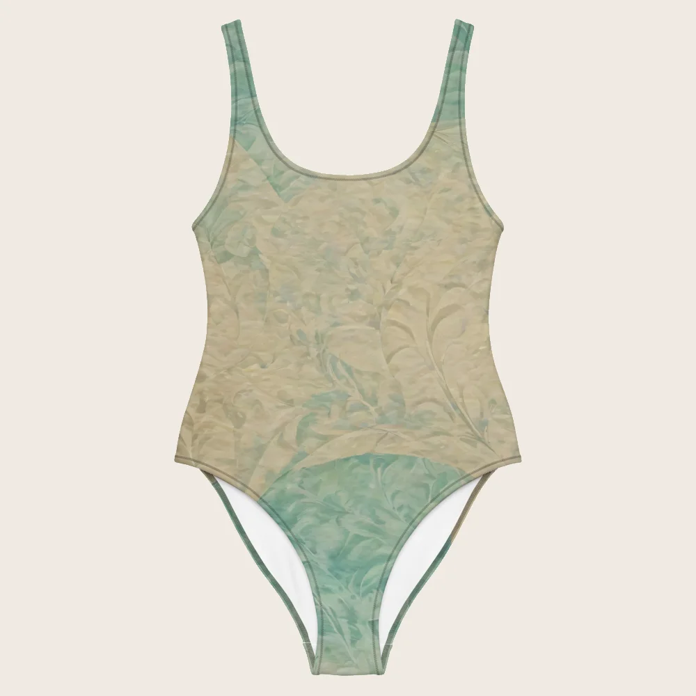 One-Piece Swimsuit on model