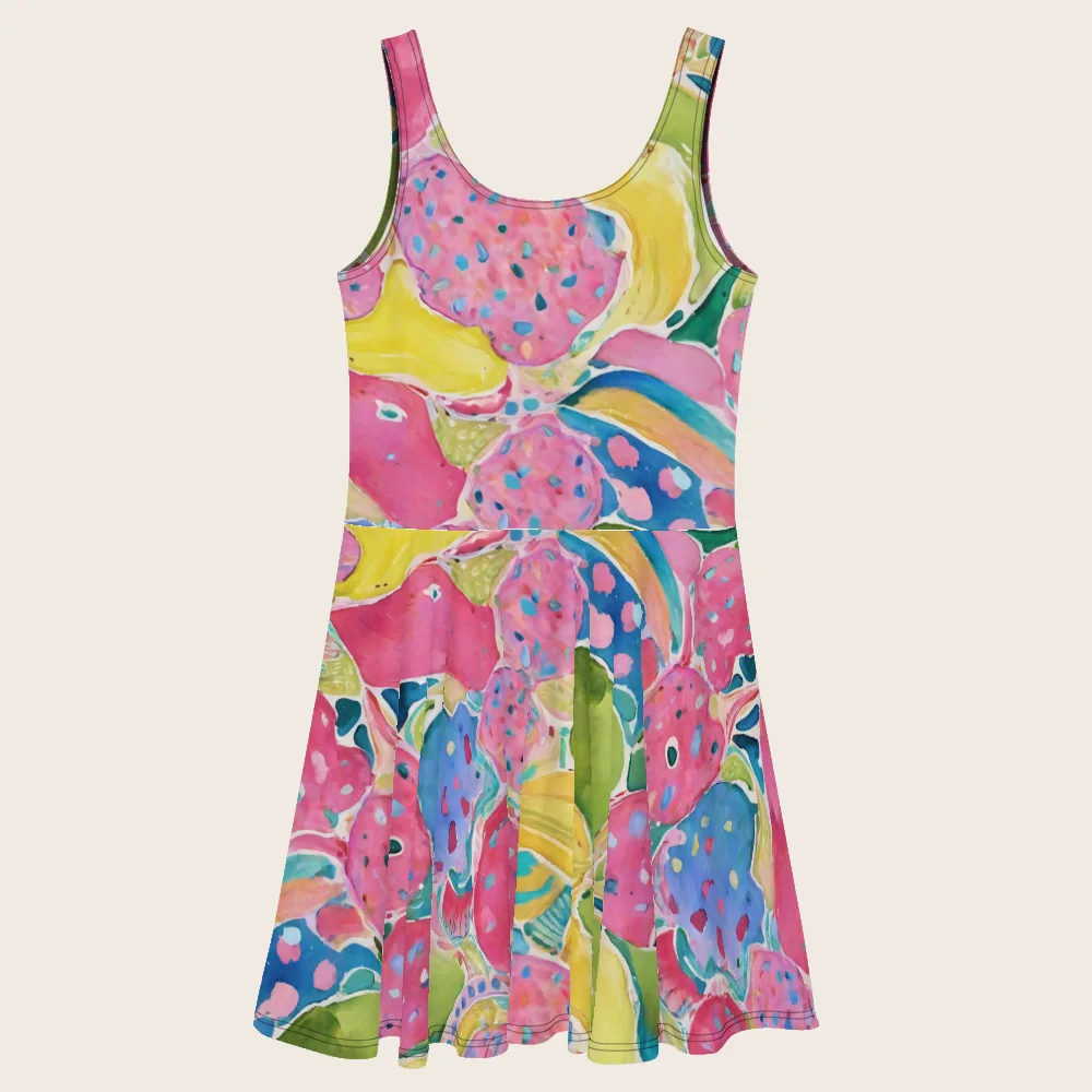 Skater Dress on model