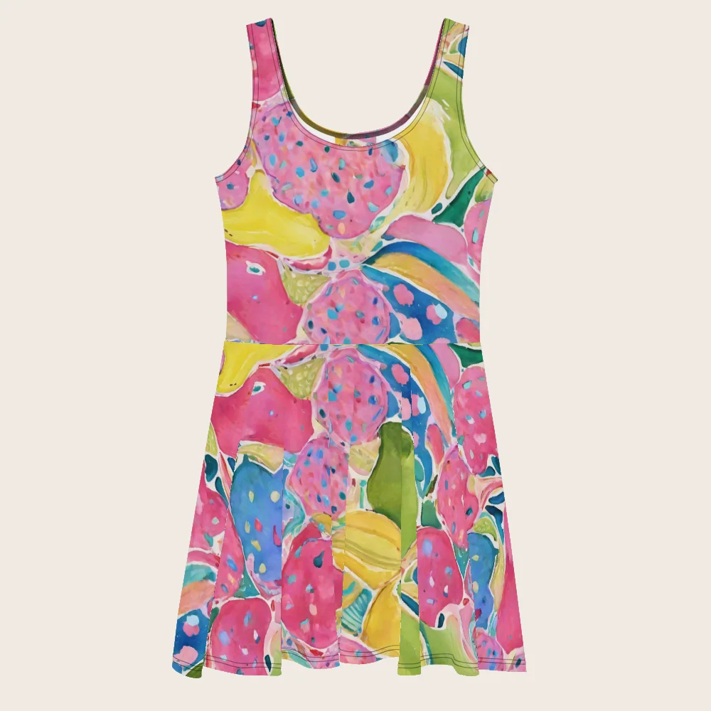 Skater Dress on model