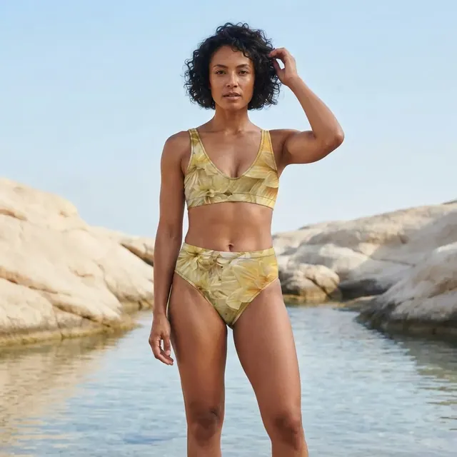 High-Waisted Bikini, one-of-one design A5B2DAE5