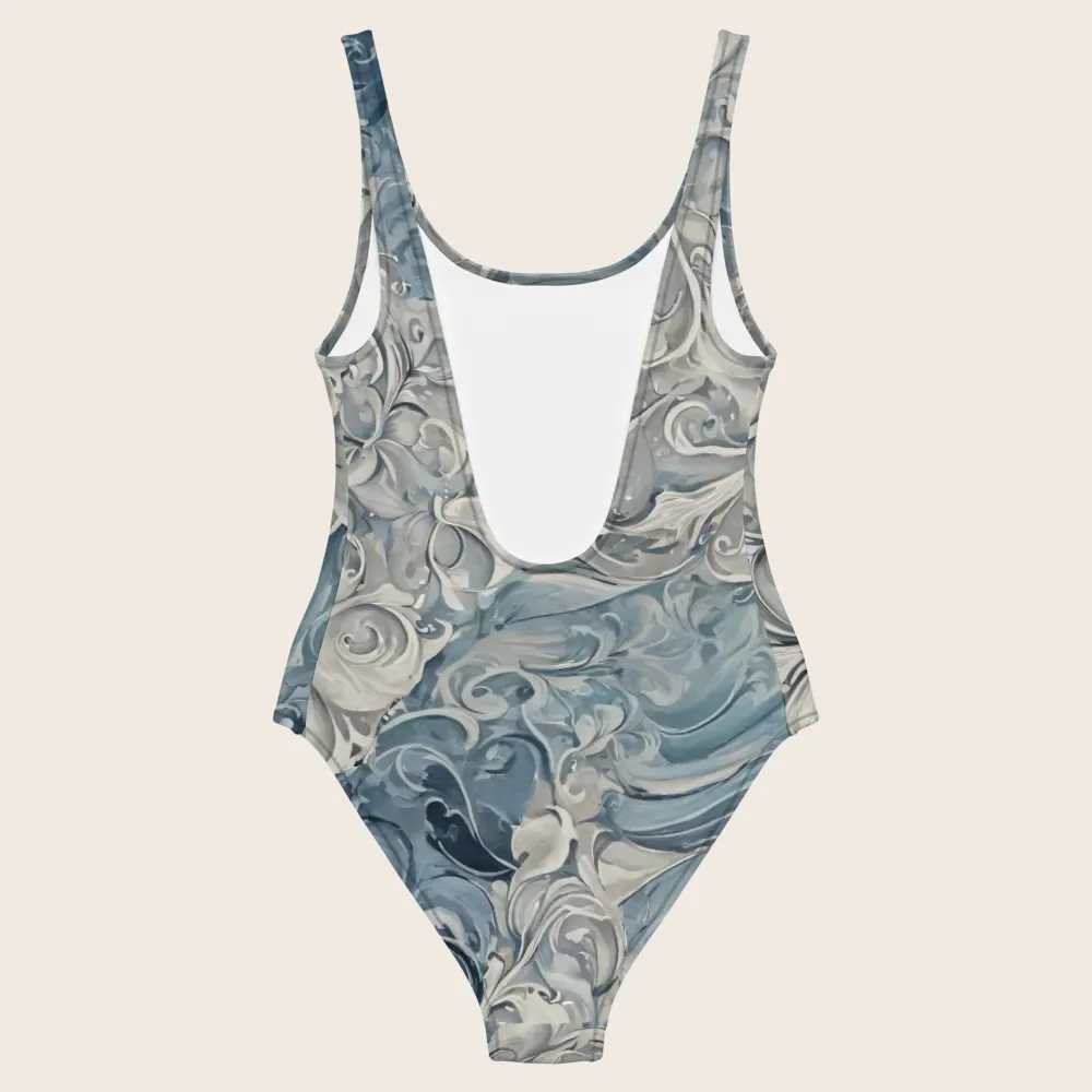 One-Piece Swimsuit on model