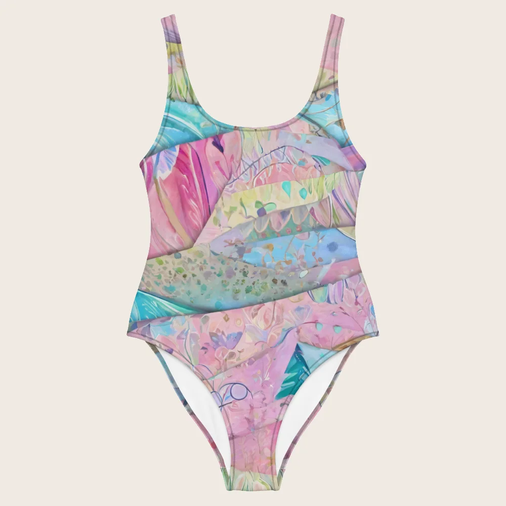 One-Piece Swimsuit on model