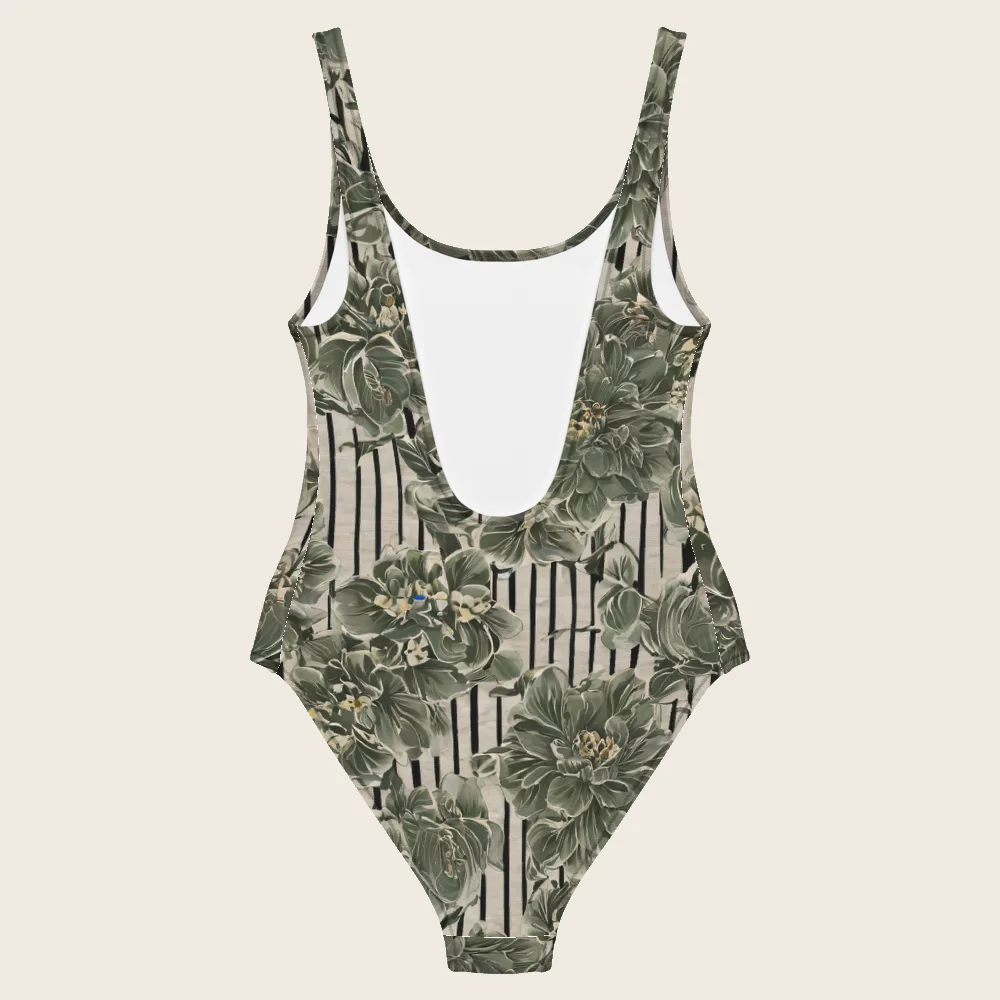 One-Piece Swimsuit on model