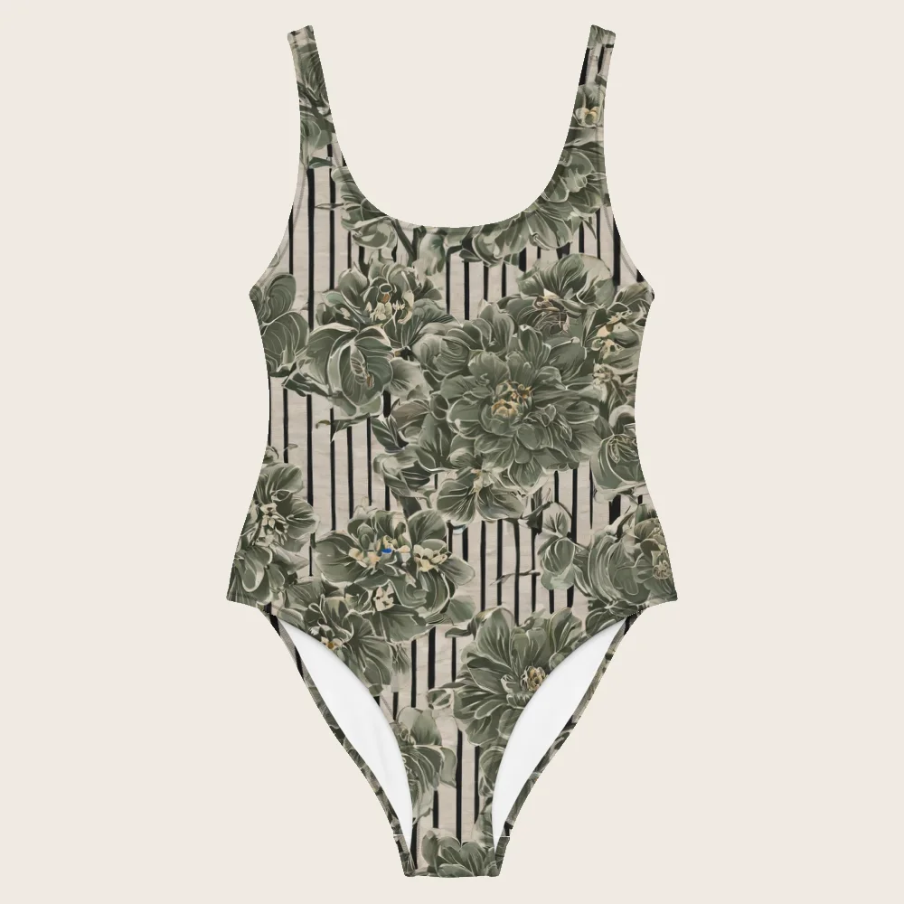 One-Piece Swimsuit on model