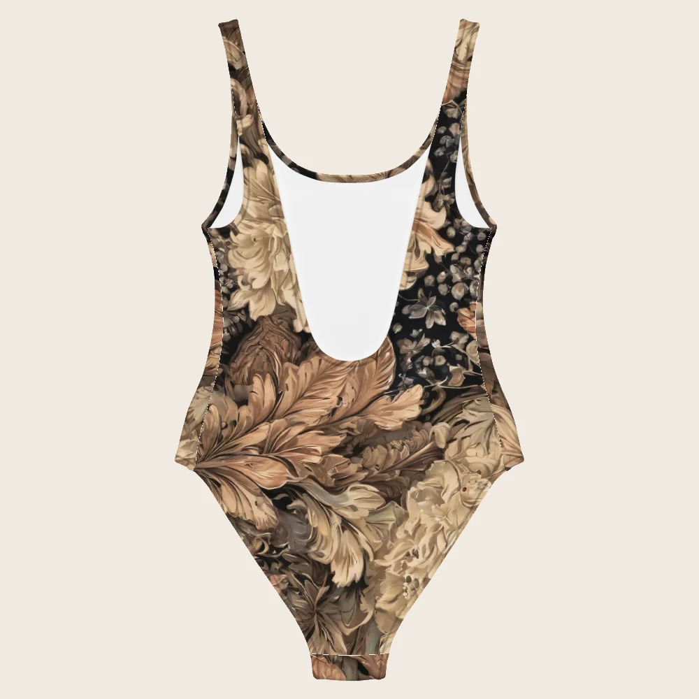 One-Piece Swimsuit on model