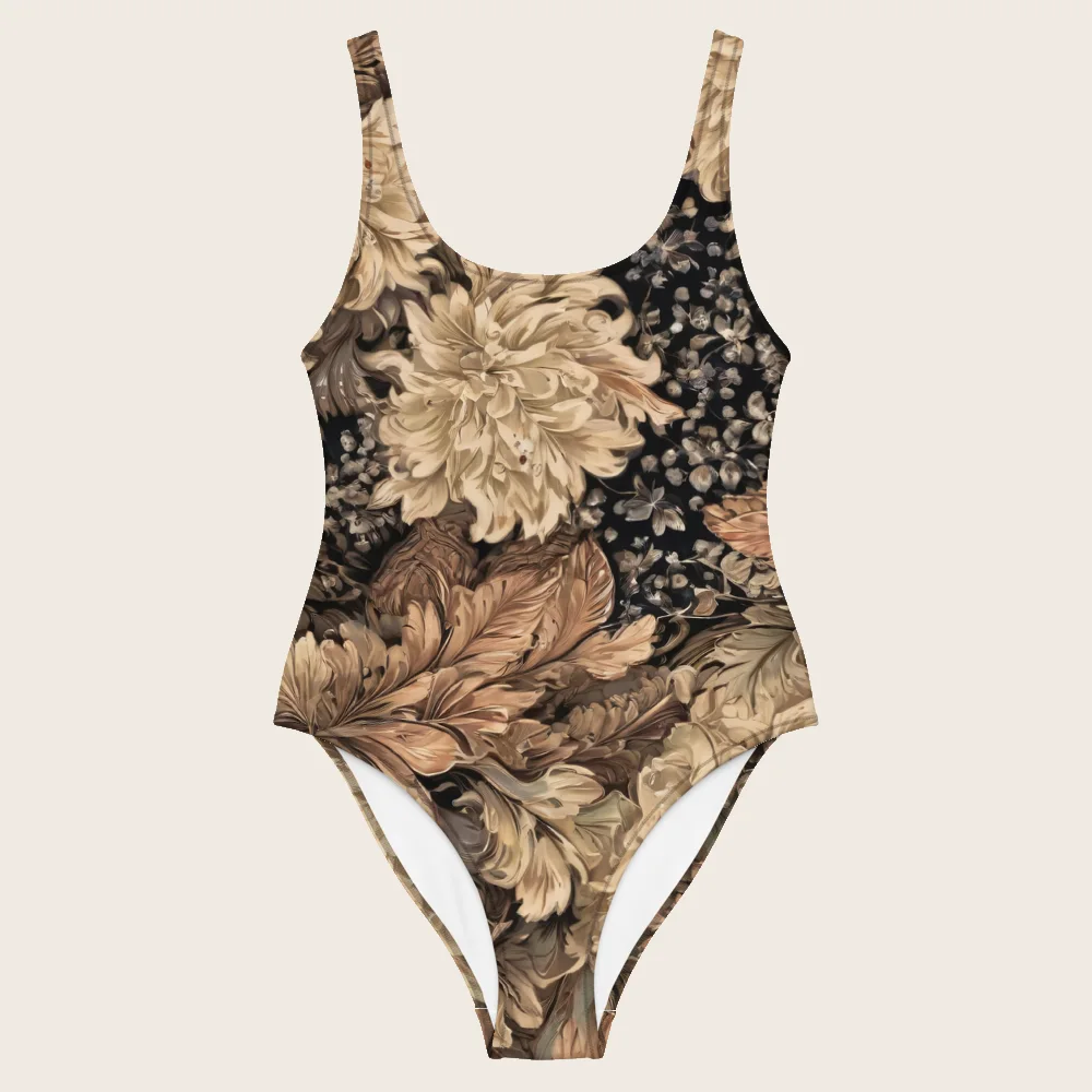 One-Piece Swimsuit on model