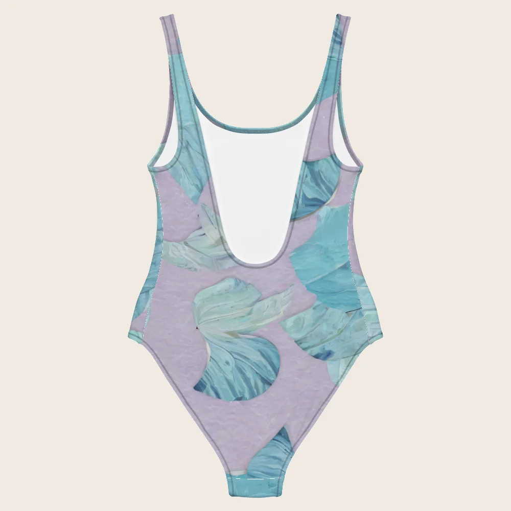 One-Piece Swimsuit on model