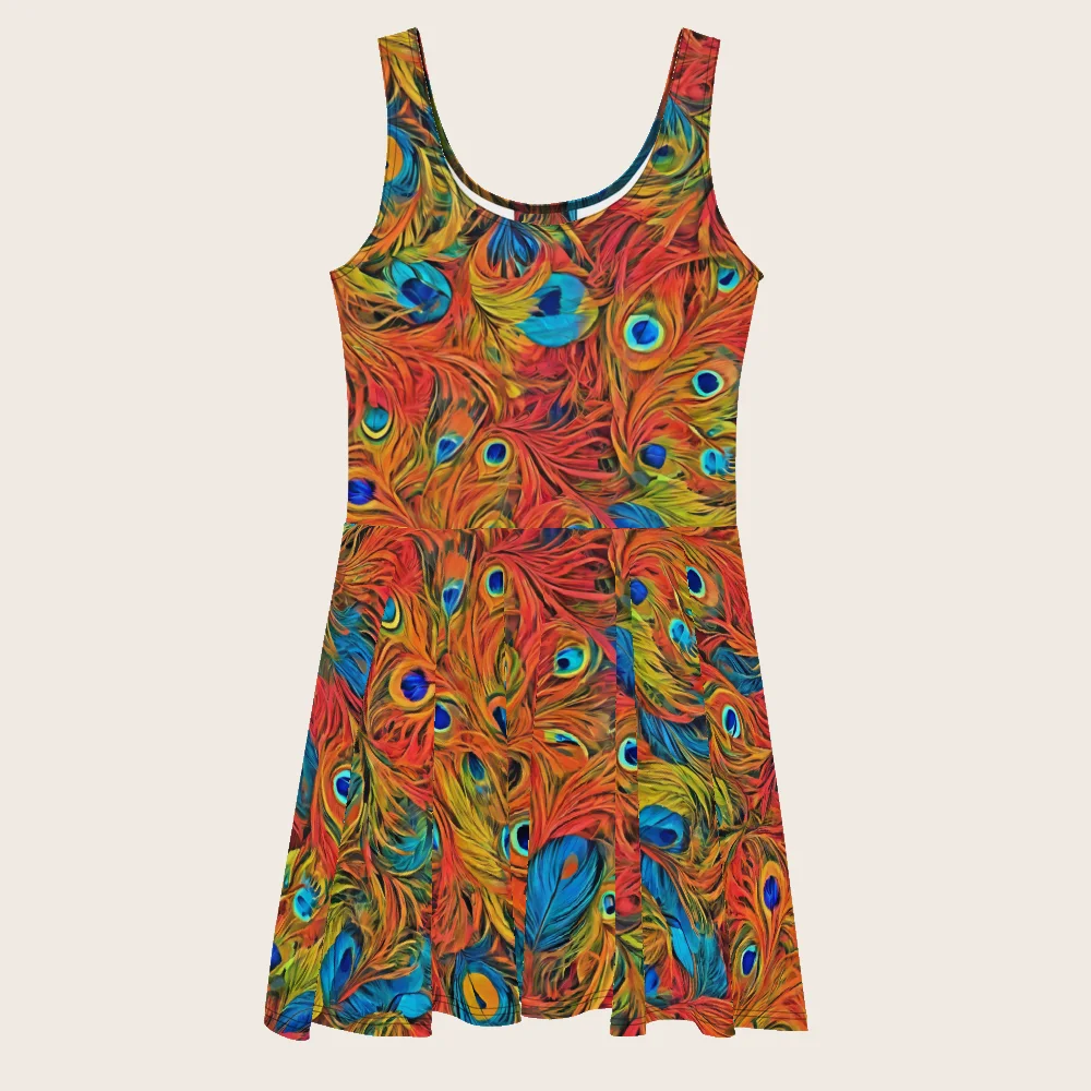 Skater Dress on model