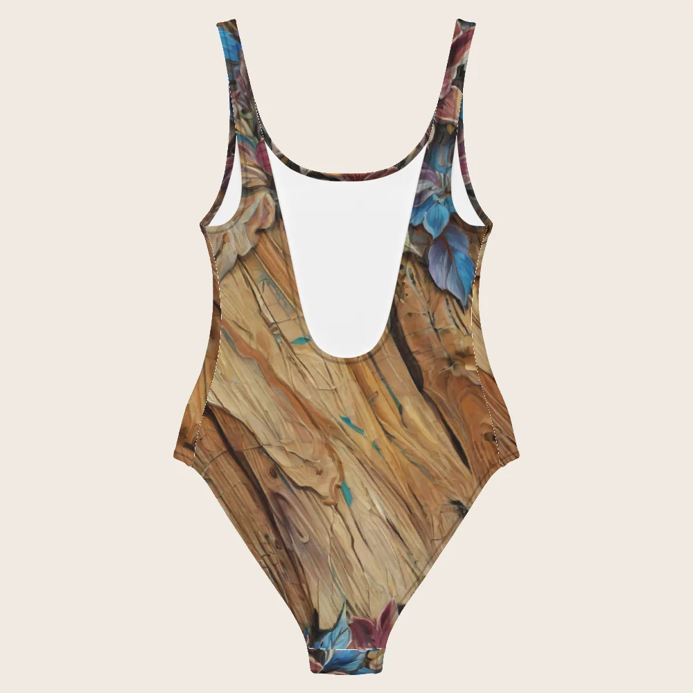 One-Piece Swimsuit on model