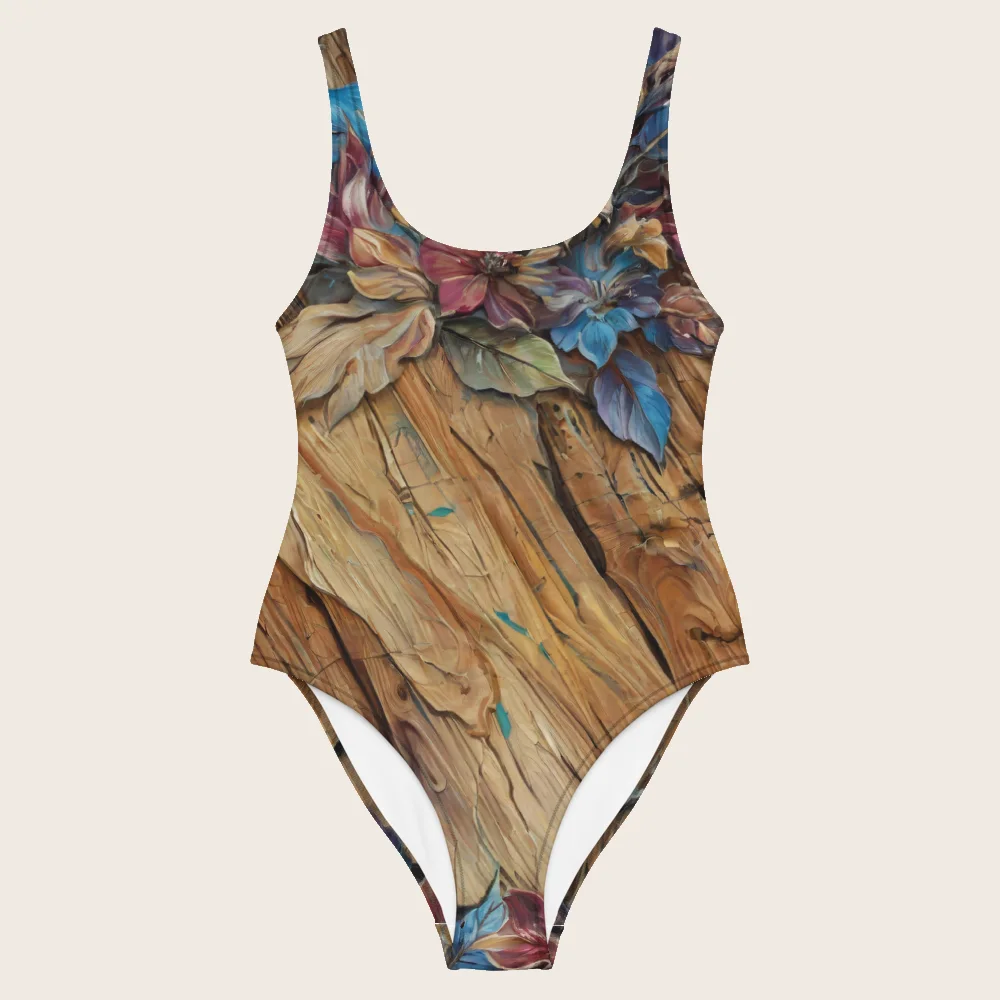 One-Piece Swimsuit on model