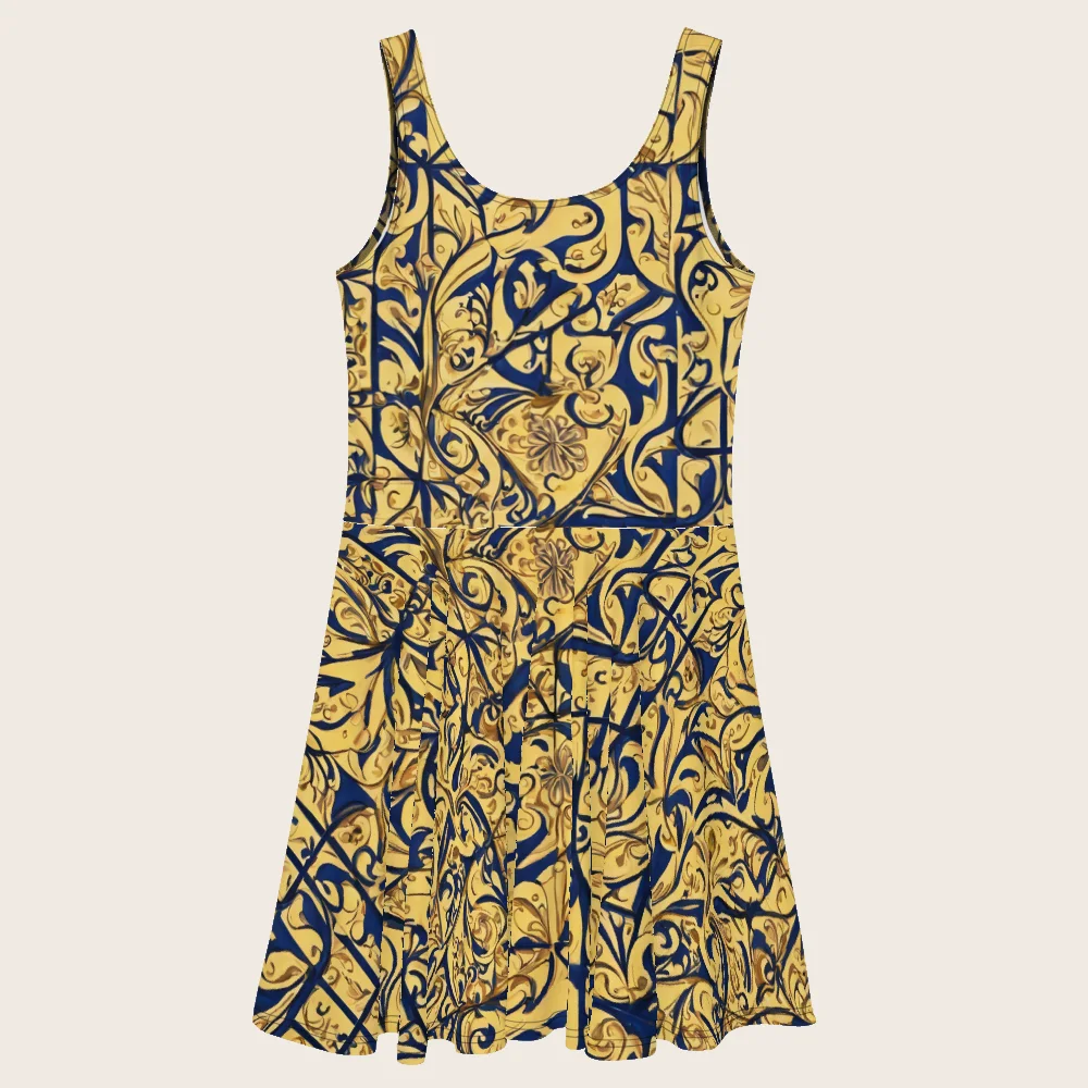 Skater Dress on model
