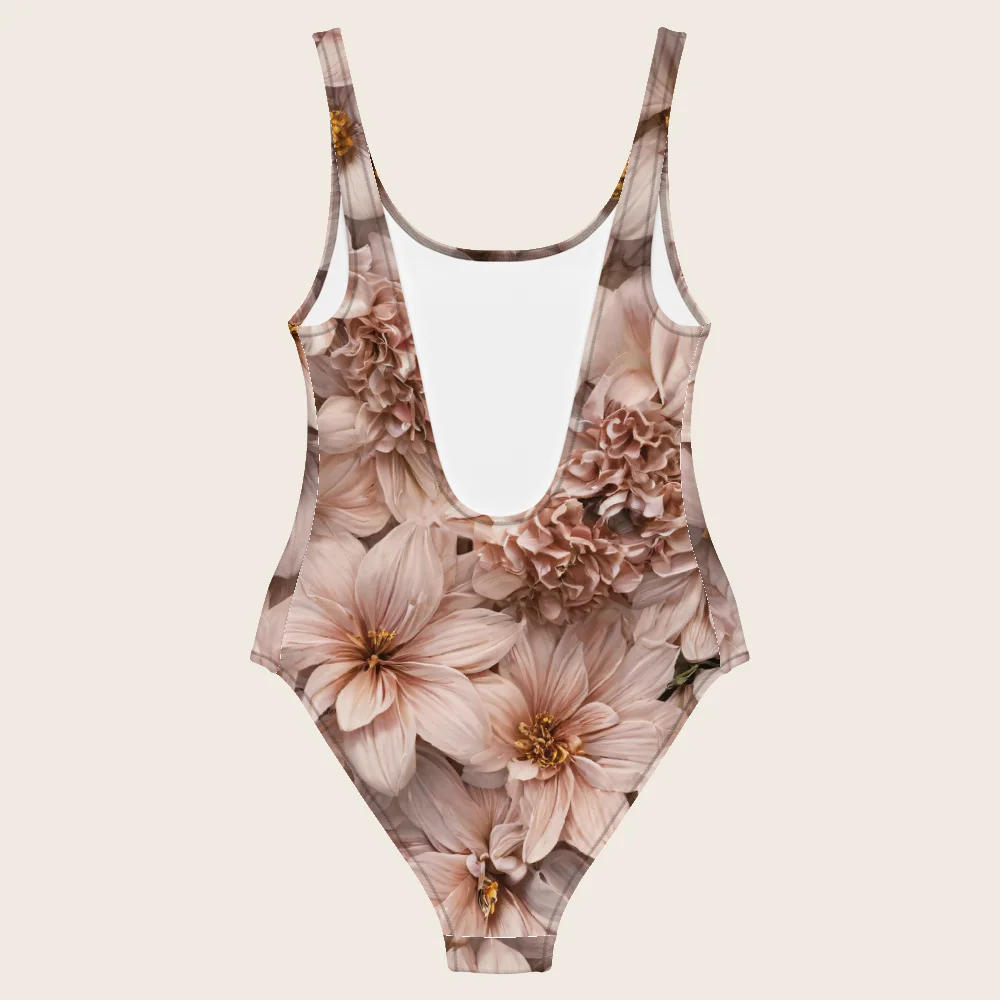 One-Piece Swimsuit on model