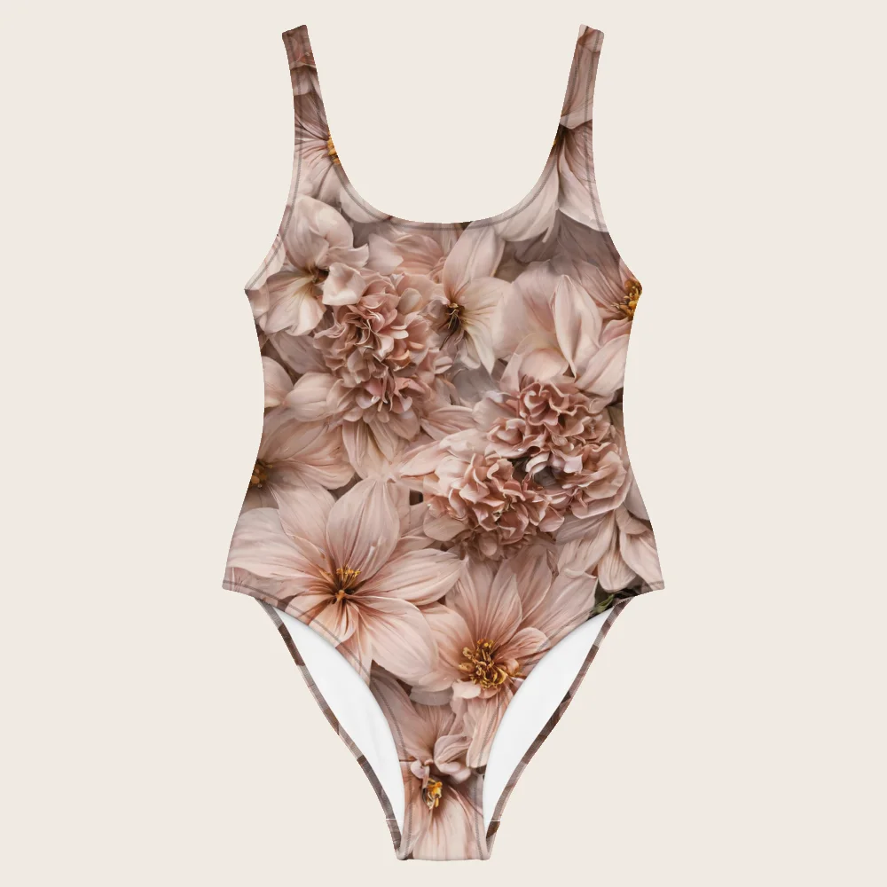 One-Piece Swimsuit on model