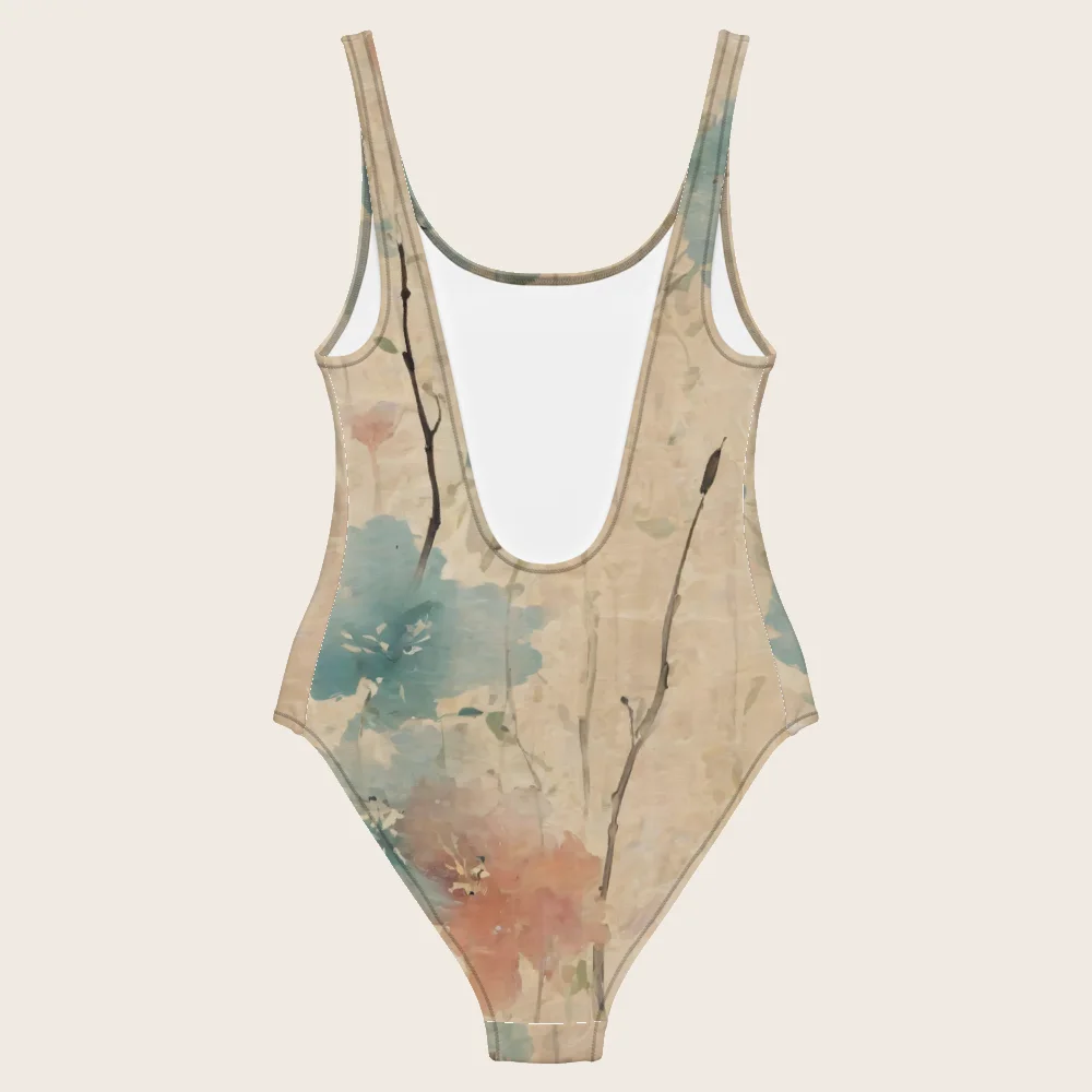 One-Piece Swimsuit on model