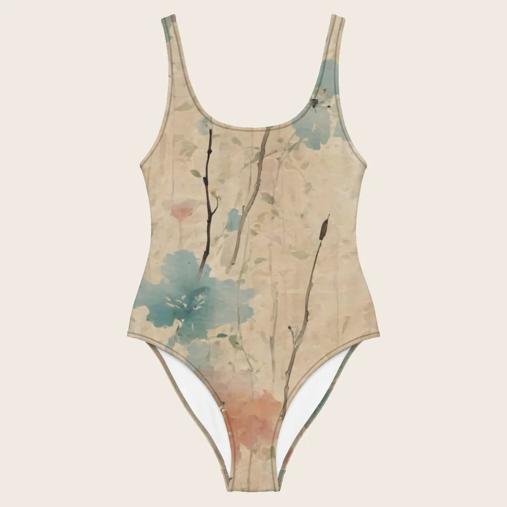 One-Piece Swimsuit on model
