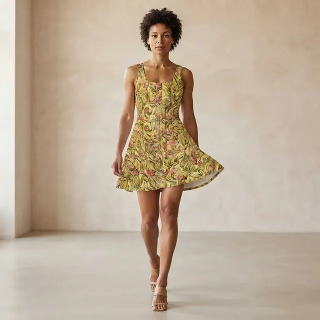 Skater Dress, one-of-one design 9F4059FE