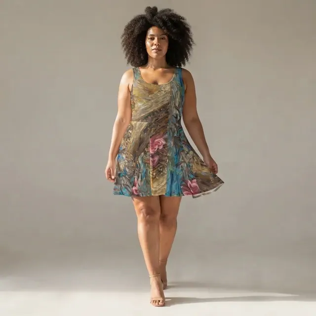 Skater Dress, one-of-one design 89B8F282