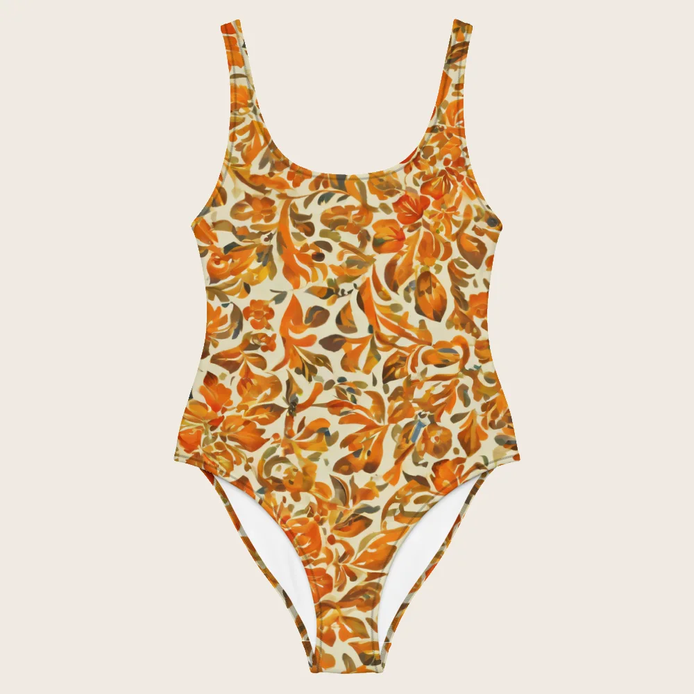 One-Piece Swimsuit on model