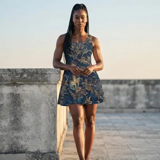 Skater Dress, one-of-one design E40740E7