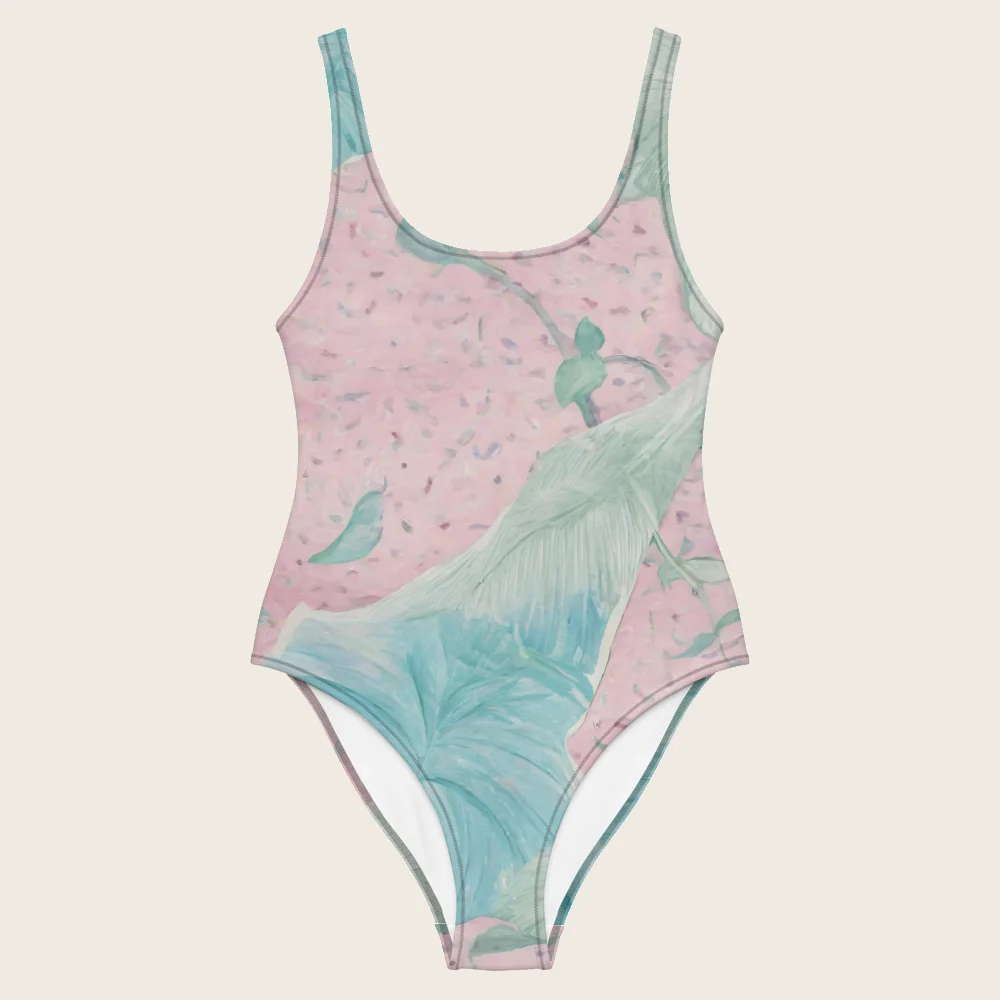 One-Piece Swimsuit on model