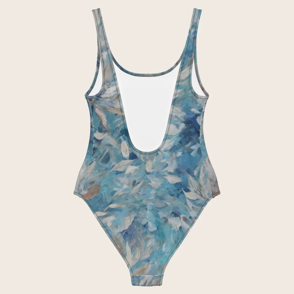 One-Piece Swimsuit on model
