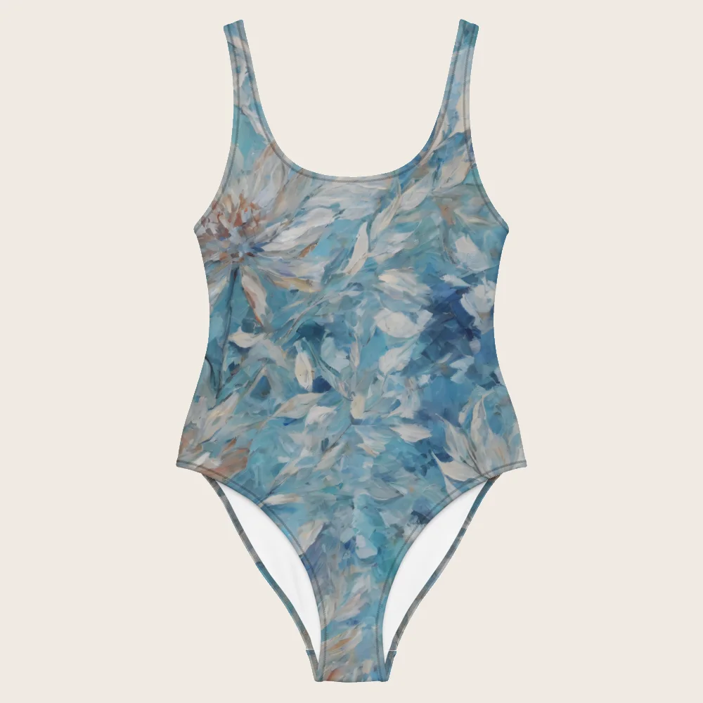 One-Piece Swimsuit on model
