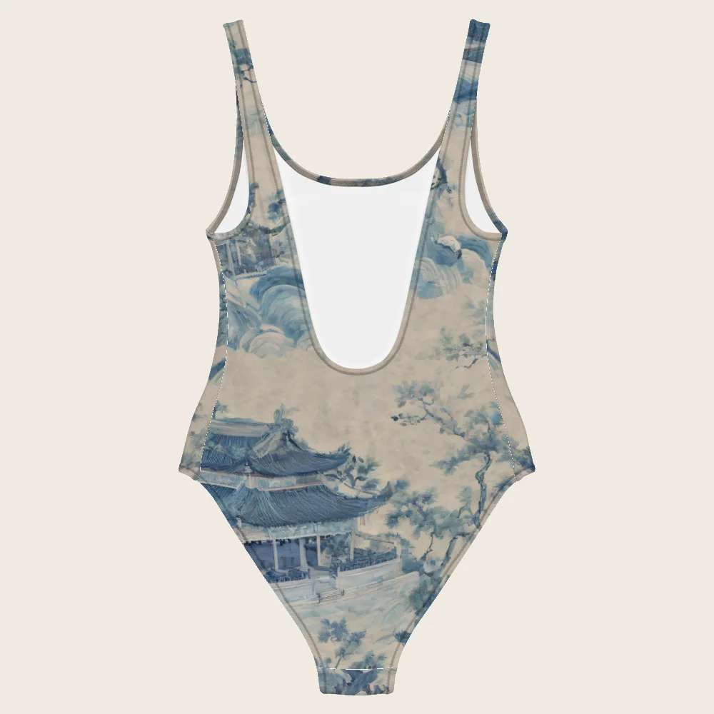 One-Piece Swimsuit on model