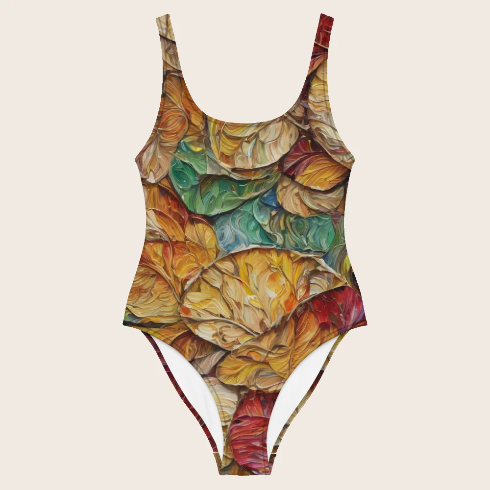 One-Piece Swimsuit on model