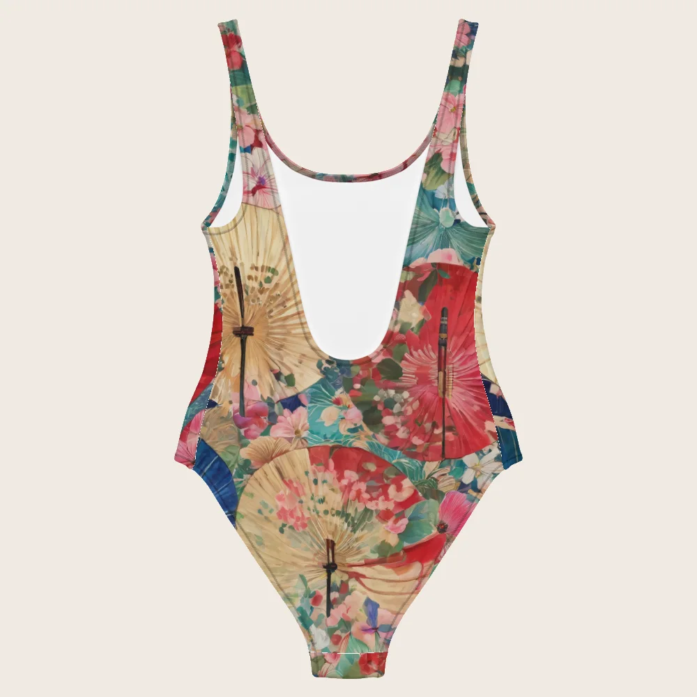 One-Piece Swimsuit on model