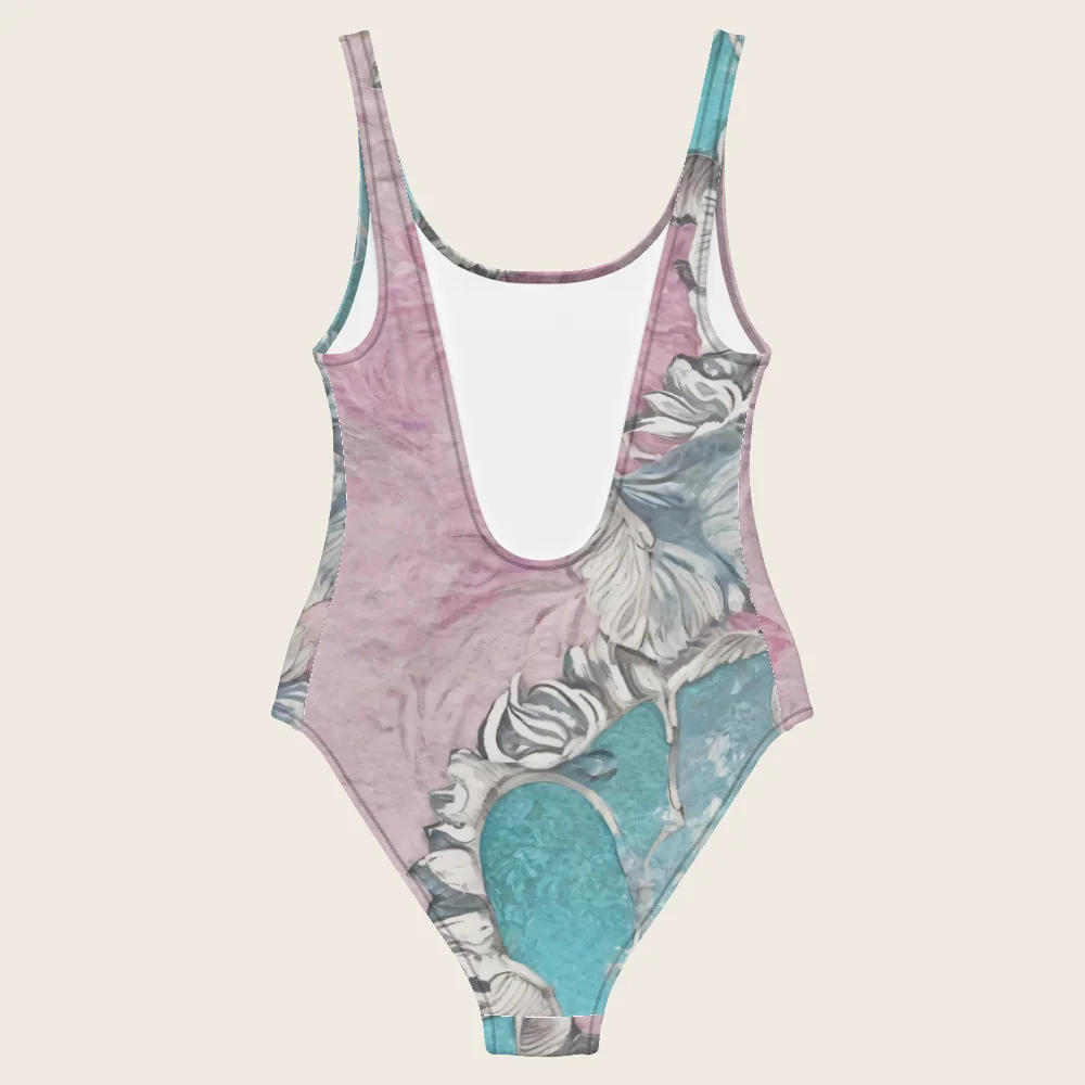 One-Piece Swimsuit on model