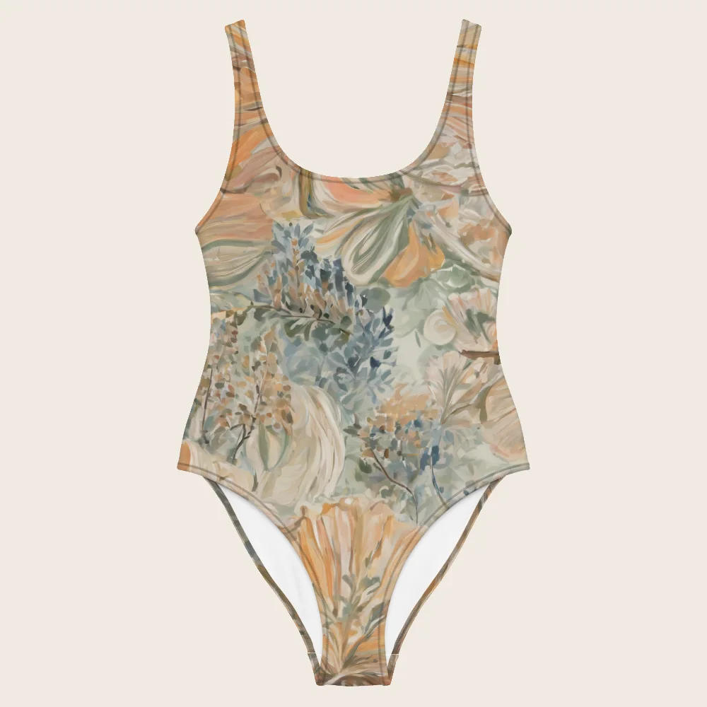 One-Piece Swimsuit on model